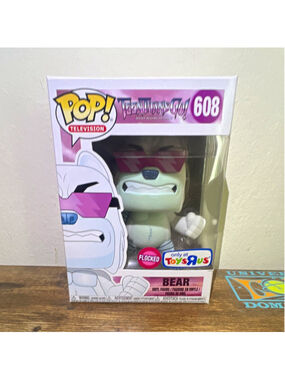 Funko Pop! Television Teen Titans Go! Bear Flocked #608 Toys R Us Exclusive